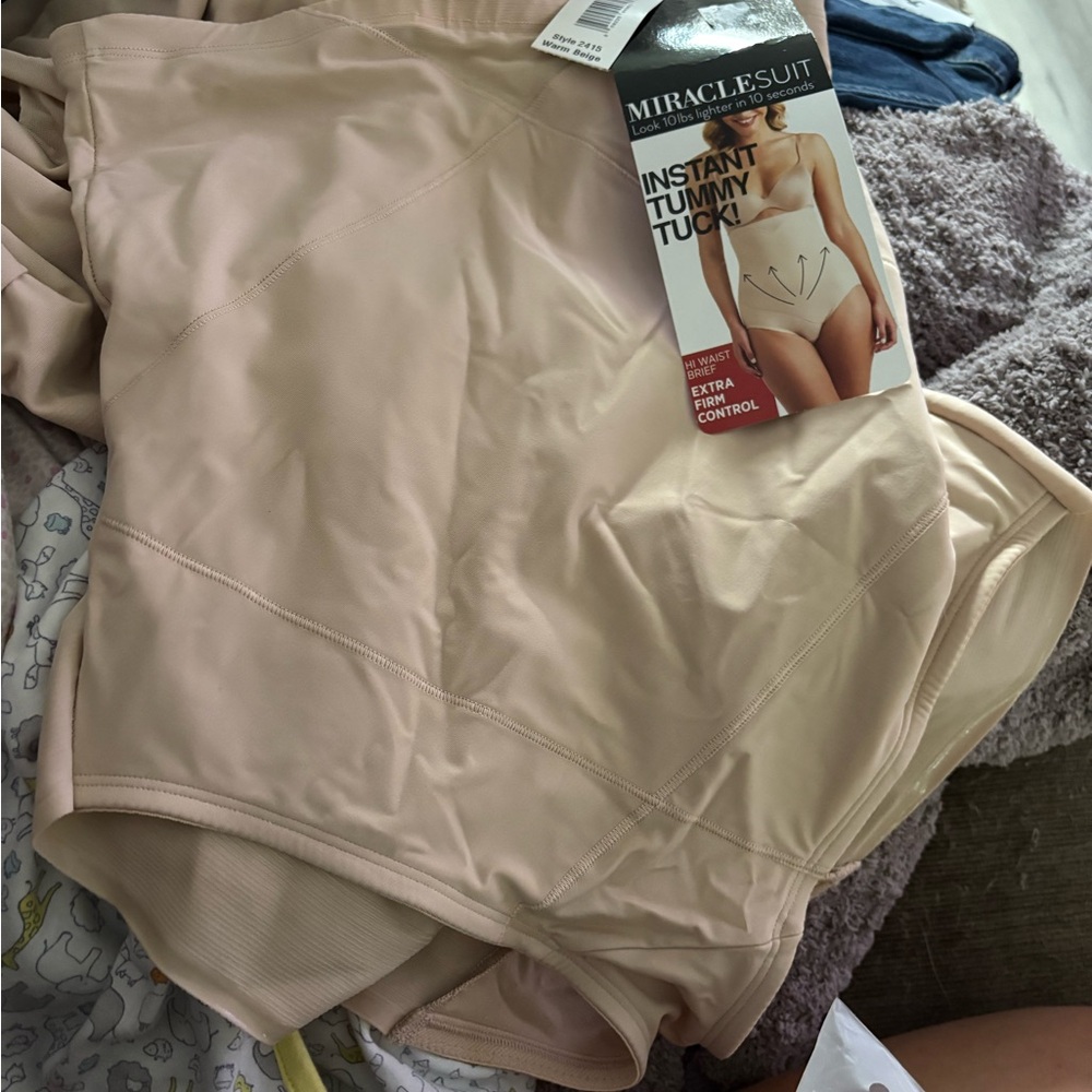 Miraclesuit Women's Extra Firm Control Brief - warm beige